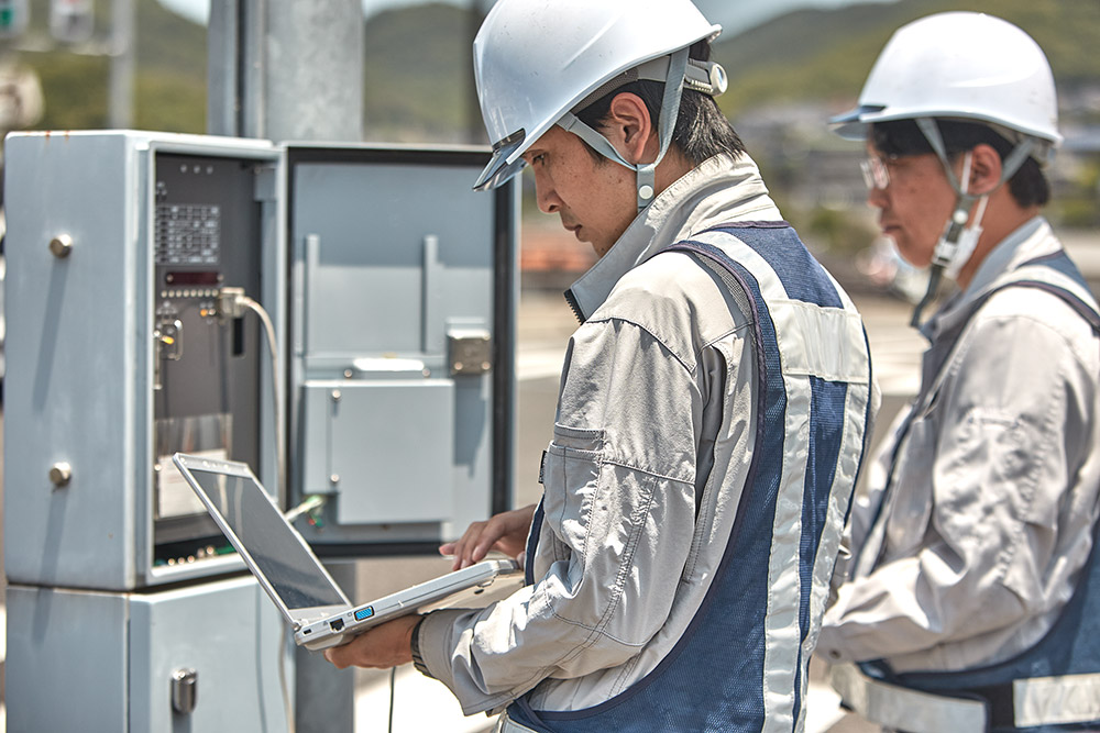 交通信号制御機点検